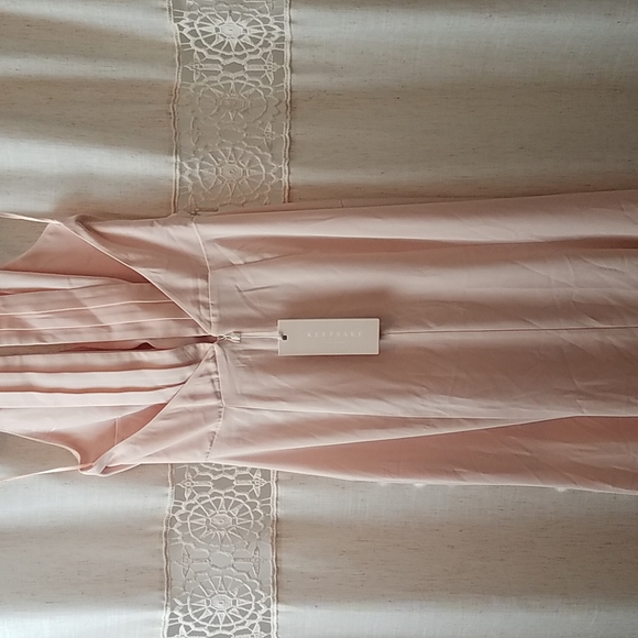 Women's Peach maxi dress formal buy keepsake size small - Picture 3 of 5